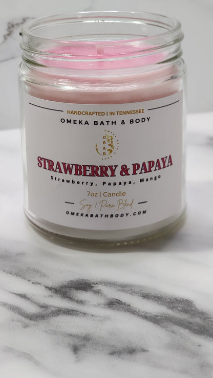 Strawberry Papaya Candle