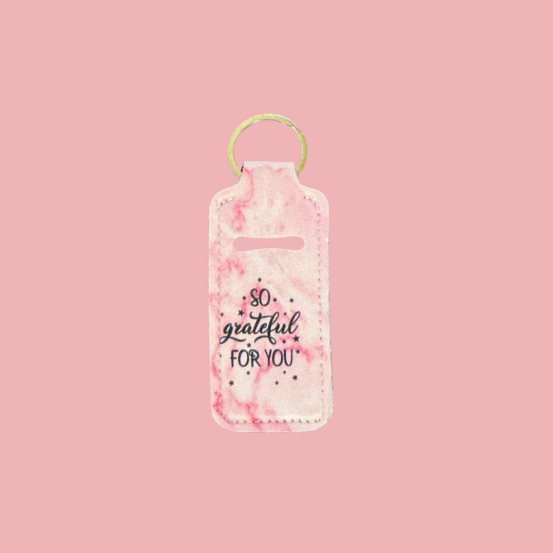 Lip Balm Inspirational keychain