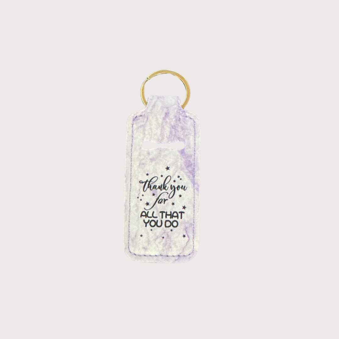 Lip Balm Inspirational keychain